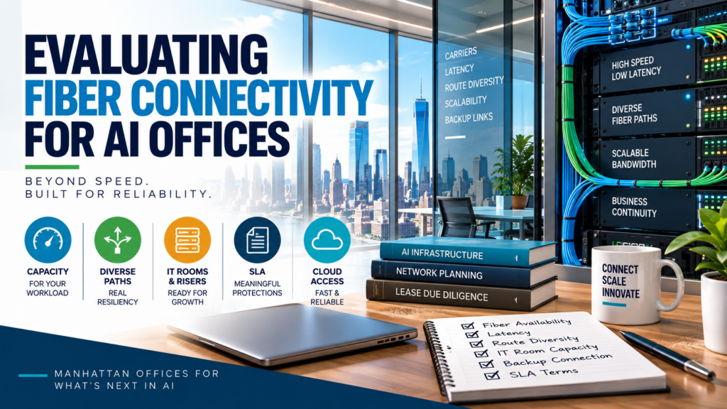 How AI Companies Should Evaluate Fiber Connectivity Before Leasing