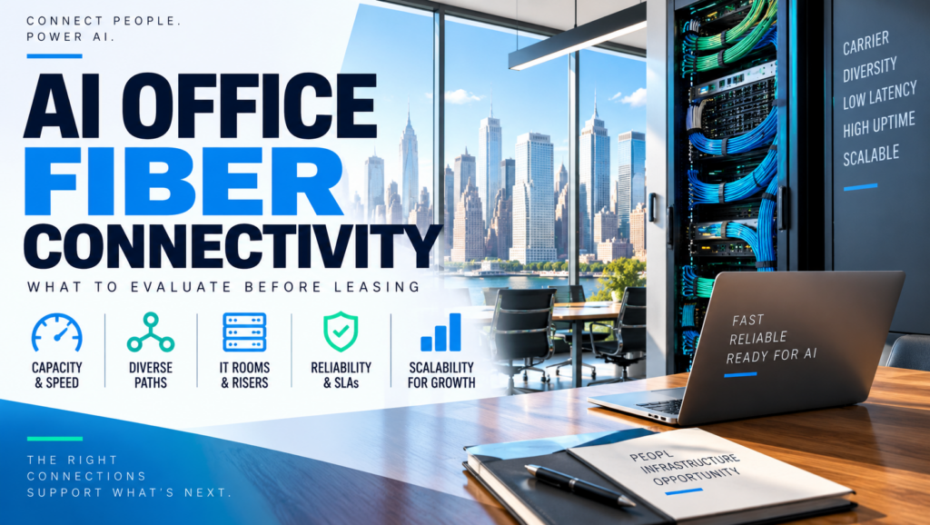 How AI Companies Should Evaluate Fiber Connectivity Before Leasing