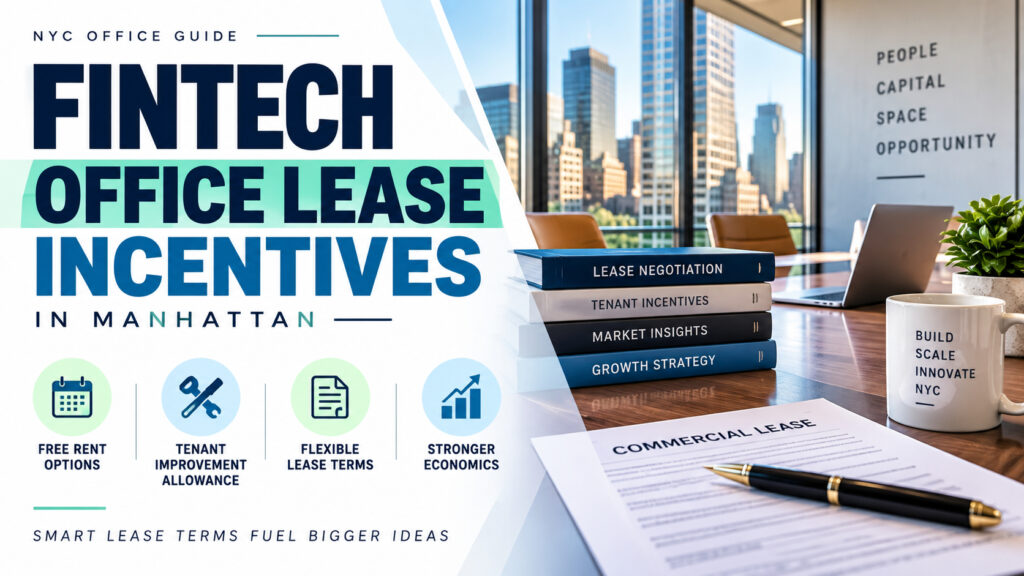 FinTech Office Lease Incentives in Manhattan