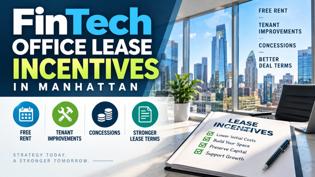 FinTech Office Lease Incentives in Manhattan