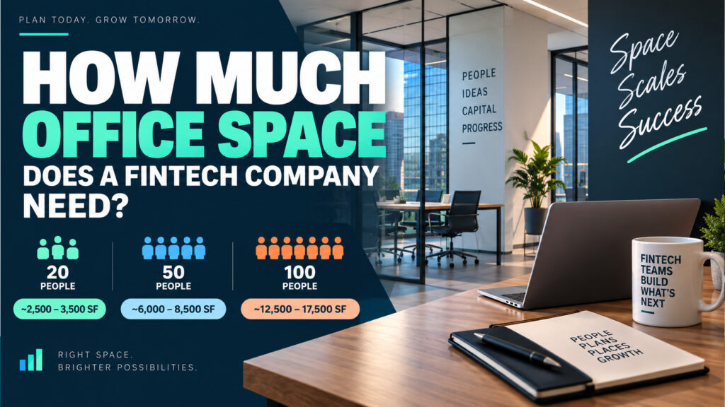 How Much Office Space Does a FinTech Company Need?