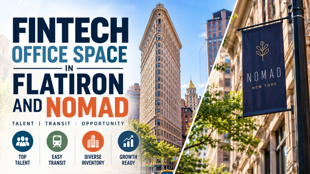 FinTech Office Space in Flatiron and NoMad