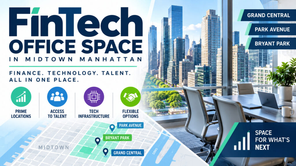 FinTech Office Space in Midtown Manhattan