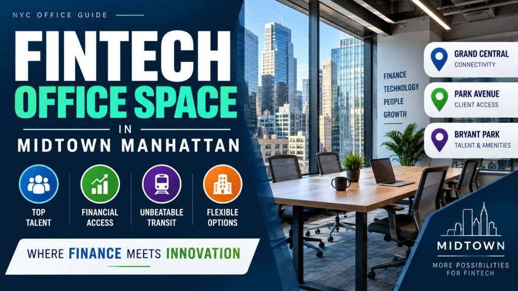 FinTech Office Space in Midtown Manhattan