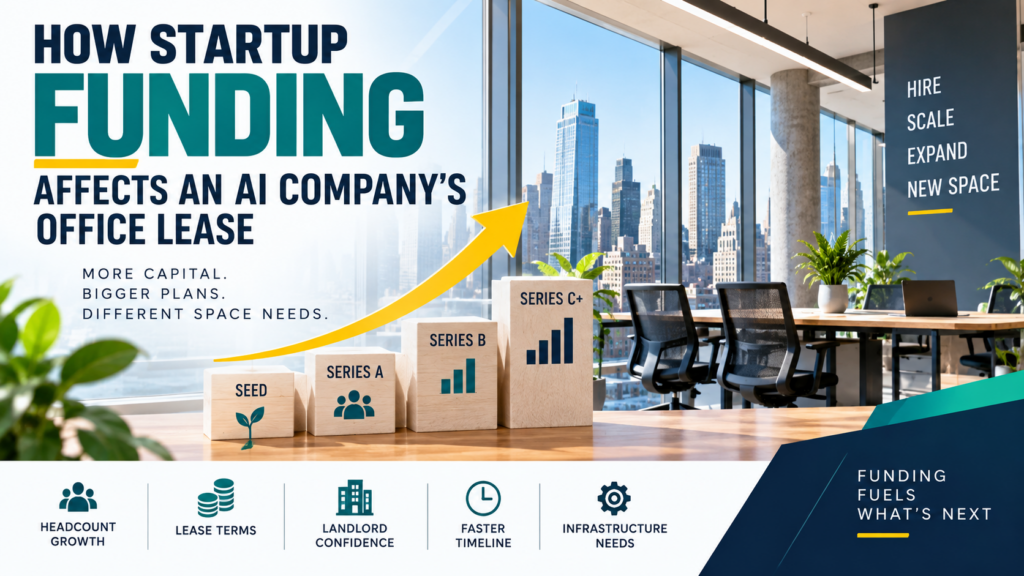 How Startup Funding Affects an AI Company's Office Lease