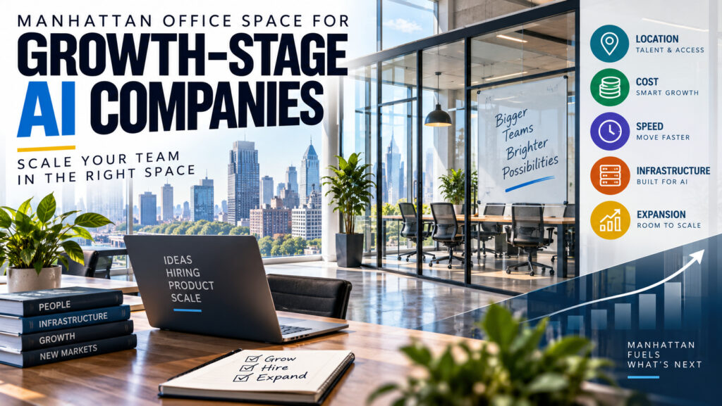Manhattan Office Space for Growth-Stage AI Companies