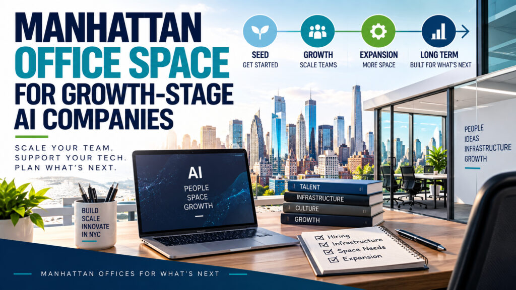 Manhattan Office Space for Growth-Stage AI Companies