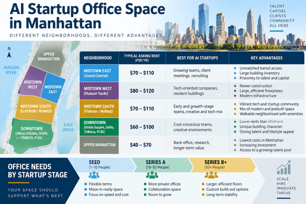 neighborhood ai office space costs