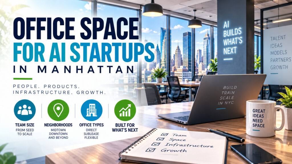 Office Space for AI Startups in Manhattan
