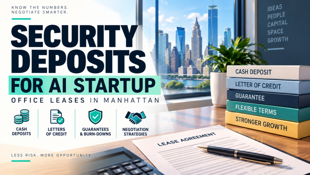 Security Deposits for AI Startup Office Leases