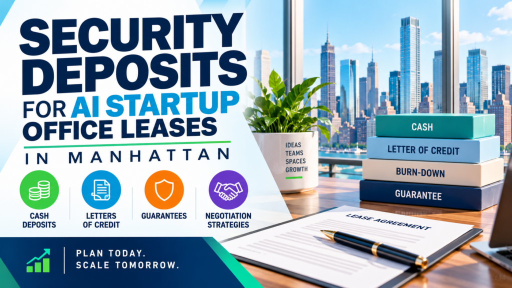 Security Deposits for AI Startup Office Leases