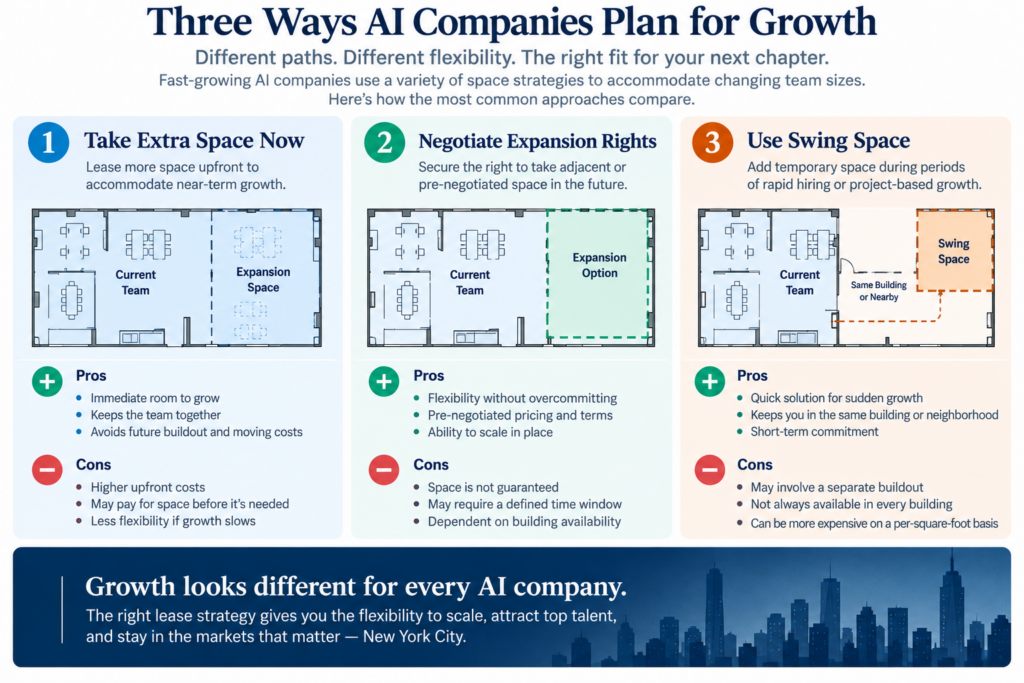 three ways AI companies plan for growth