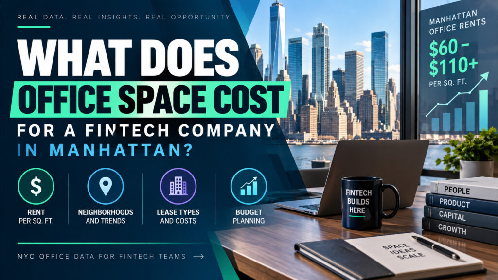 What Does Office Space Cost for a FinTech Company in Manhattan?