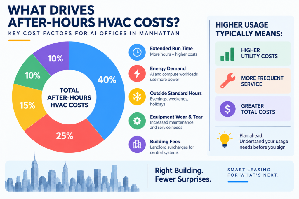 what drives after-hours HVAC costs