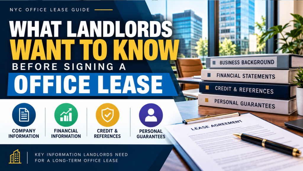 Manhattan Office Lease Requirements: What Landlords Need to Know About Your Business